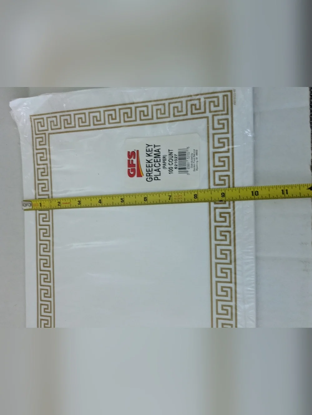 Greek Key  Paper Placemats